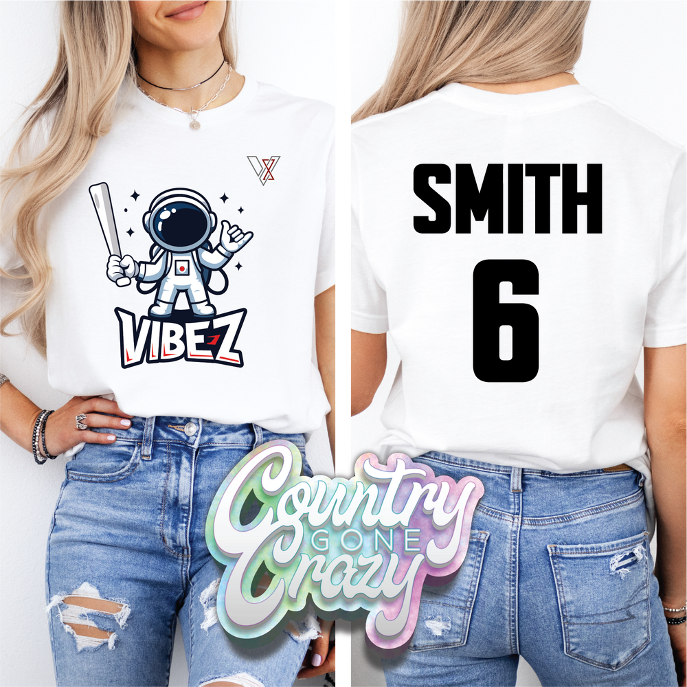 VIBEZ T-SHIRT - DESIGN #1-Country Gone Crazy-Country Gone Crazy