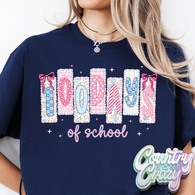 100 DAYS OF SCHOOL - PREPPY / T-Shirt-Country Gone Crazy-Country Gone Crazy