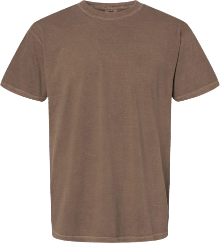 Espresso - Comfort Colors - Short Sleeve Crew Neck T-Shirt-Comfort Colors-Country Gone Crazy