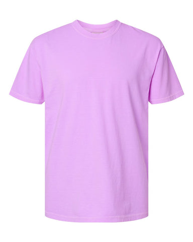 Neon Violet - Comfort Colors - Short Sleeve Crew Neck T-Shirt-Comfort Colors-Country Gone Crazy