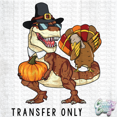 HT1145 • Thanksgiving Dinosaur-Country Gone Crazy-Country Gone Crazy