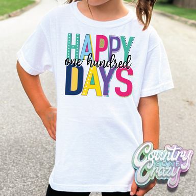 Happy One Hundred Days // T-Shirt-Country Gone Crazy-Country Gone Crazy