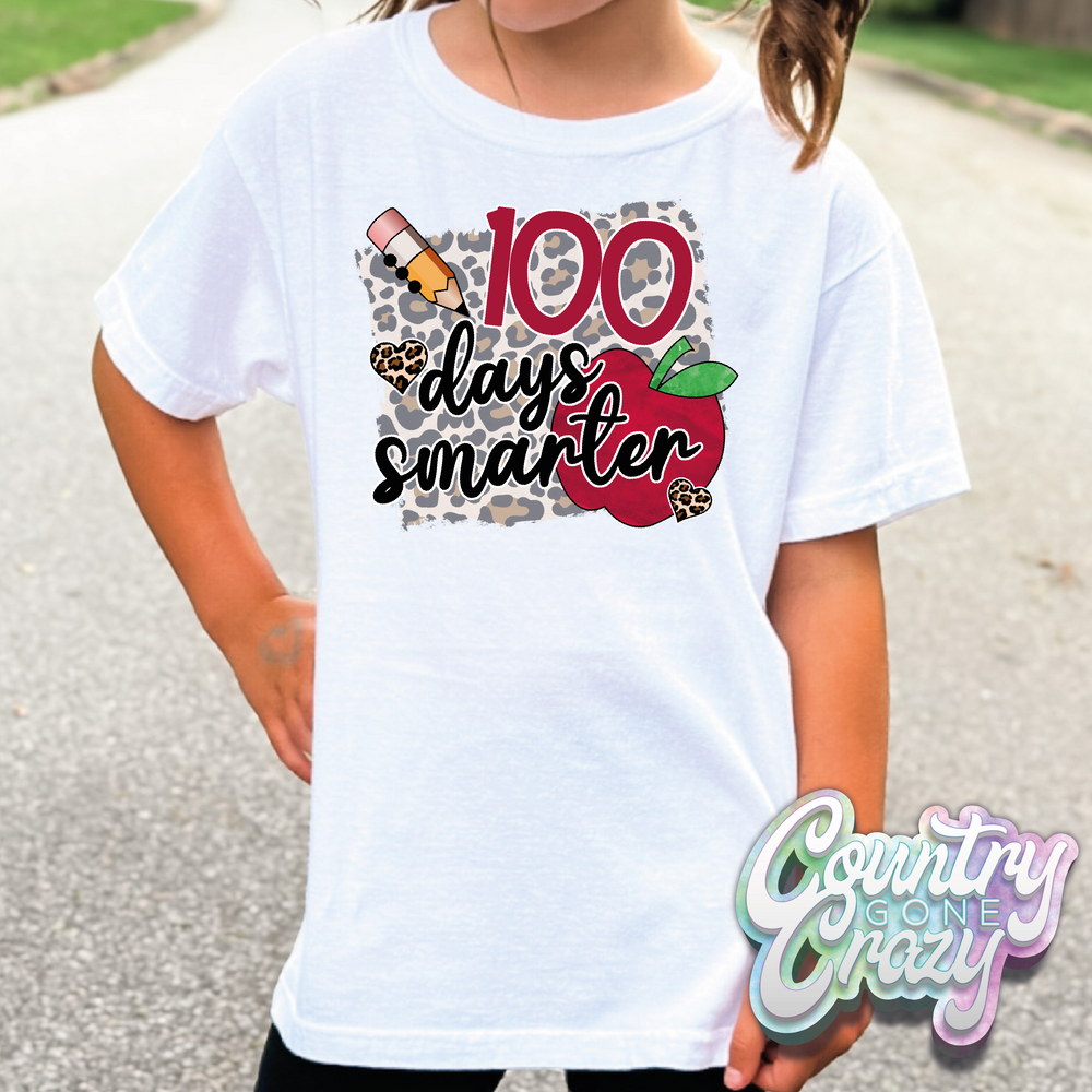 100 Days Smarter // T-Shirt-Country Gone Crazy-Country Gone Crazy
