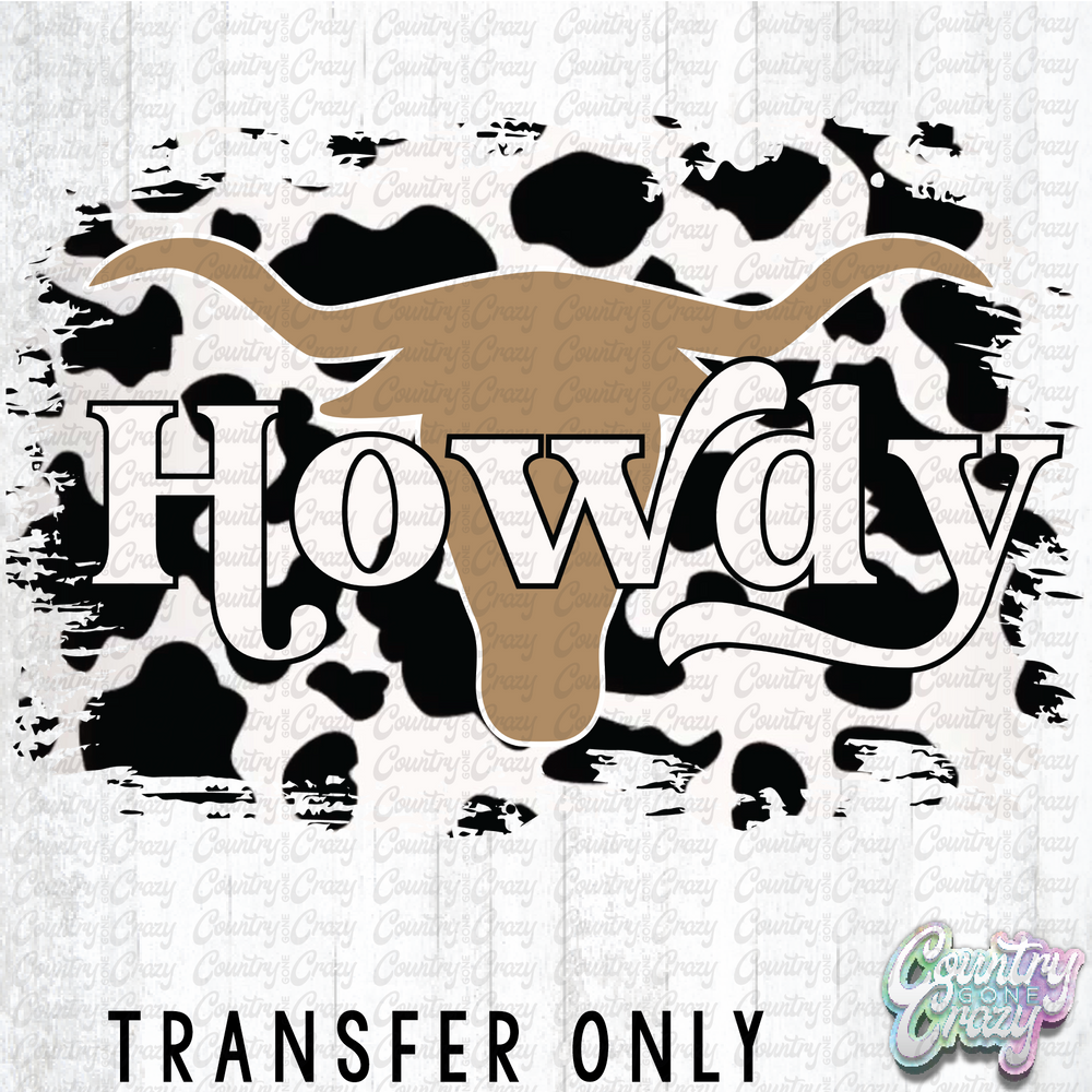 HT1702 • Howdy Longhorn-Country Gone Crazy-Country Gone Crazy