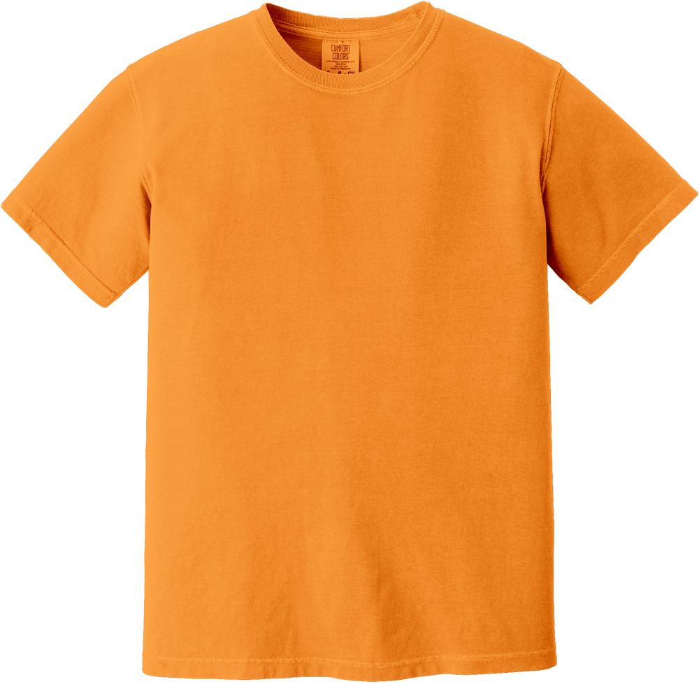 Burnt Orange - Comfort Colors - Short Sleeve Crew Neck T-Shirt-Comfort Colors-Country Gone Crazy