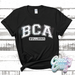BAYTOWN CHRISTIAN ACADEMY BULLDOGS - DISTRESSED VARSITY - T-SHIRT-Country Gone Crazy-Country Gone Crazy
