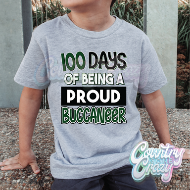 100 Days of being a proud - Buccaneer - Dark Green - T-Shirt-Country Gone Crazy-Country Gone Crazy
