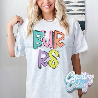 BURRS • BRIGHT DOTTIE • T-Shirt-Country Gone Crazy-Country Gone Crazy