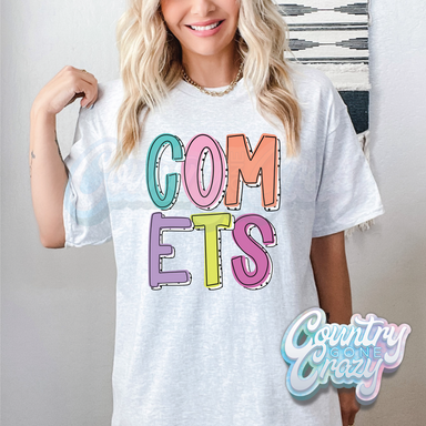 COMETS • BRIGHT DOTTIE • T-Shirt-Country Gone Crazy-Country Gone Crazy