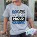 100 Days of being a proud - Cougar - Royal - T-Shirt-Country Gone Crazy-Country Gone Crazy