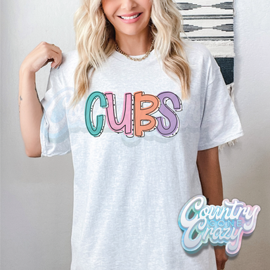CUBS • BRIGHT DOTTIE • T-Shirt-Country Gone Crazy-Country Gone Crazy