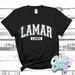 LAMAR LIONS - DISTRESSED VARSITY - T-SHIRT-Country Gone Crazy-Country Gone Crazy