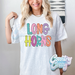 LONGHORNS • BRIGHT DOTTIE • T-Shirt-Country Gone Crazy-Country Gone Crazy
