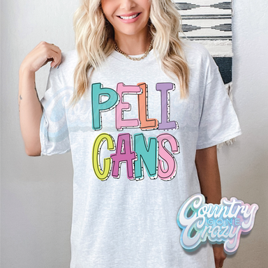 PELICANS • BRIGHT DOTTIE • T-Shirt-Country Gone Crazy-Country Gone Crazy