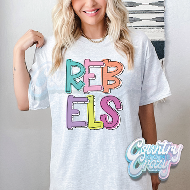 REBELS • BRIGHT DOTTIE • T-Shirt-Country Gone Crazy-Country Gone Crazy
