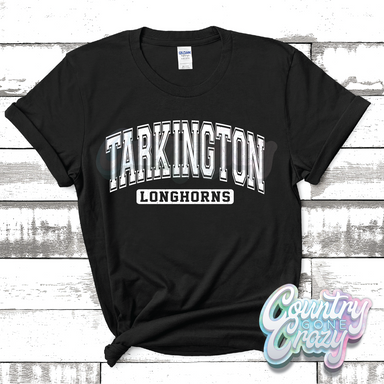 TARKINGTON LONGHORNS - DISTRESSED VARSITY - T-SHIRT-Country Gone Crazy-Country Gone Crazy