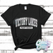 VICTORY LAKES PANTHERS - DISTRESSED VARSITY - T-SHIRT-Country Gone Crazy-Country Gone Crazy