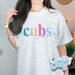 Cubs - Colorful Letters- T-Shirt-Country Gone Crazy-Country Gone Crazy