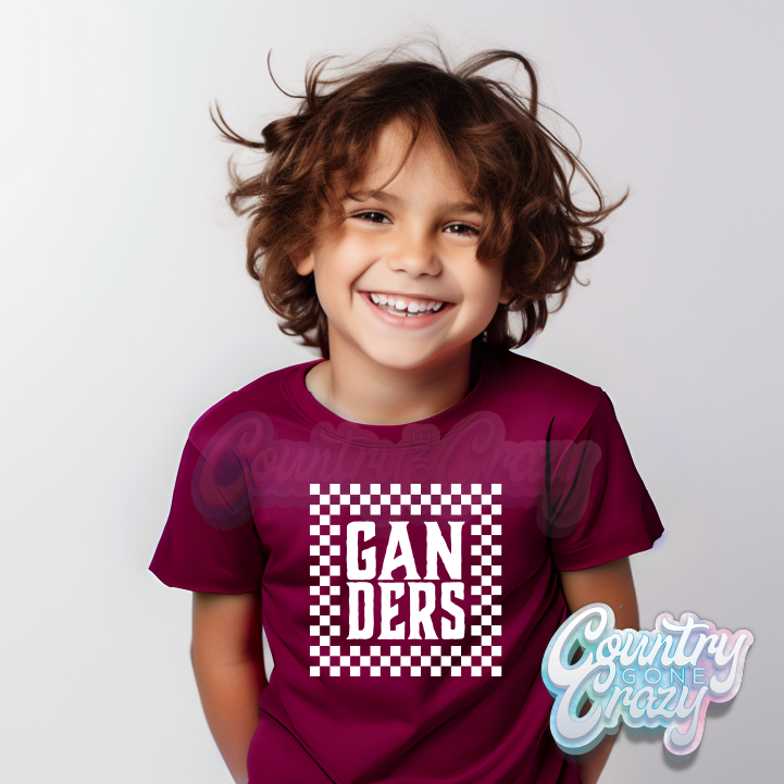 Ganders - Check N Roll - T-Shirt-Country Gone Crazy-Country Gone Crazy