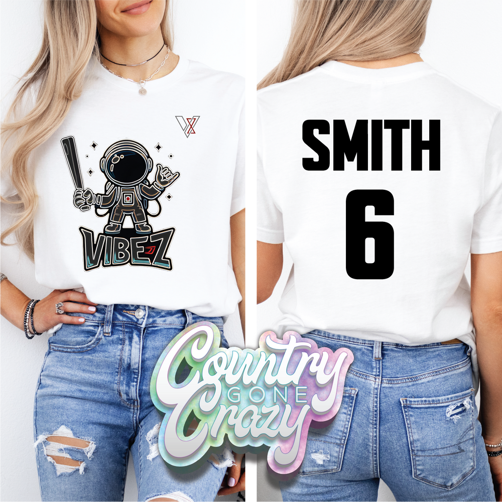 VIBEZ T-SHIRT - DESIGN #2-Country Gone Crazy-Country Gone Crazy