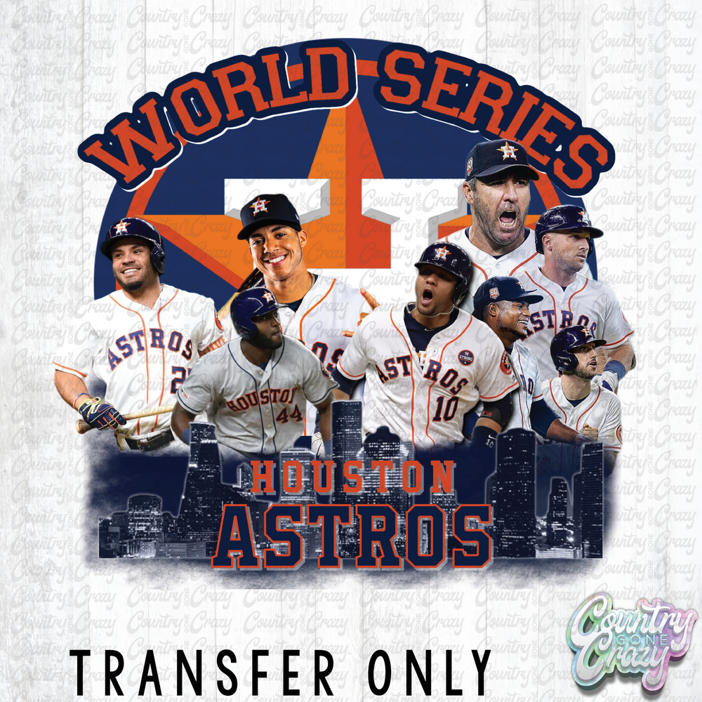 HT2106 • Houston Astros World Series-Country Gone Crazy-Country Gone Crazy