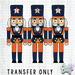 HT2140 • Houston Astros Nutcrackers-Country Gone Crazy-Country Gone Crazy