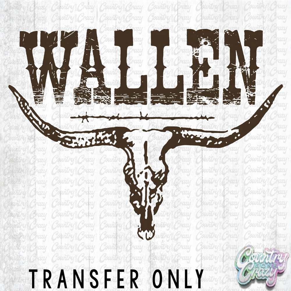 HT2236 • Wallen Longhorn-Country Gone Crazy-Country Gone Crazy