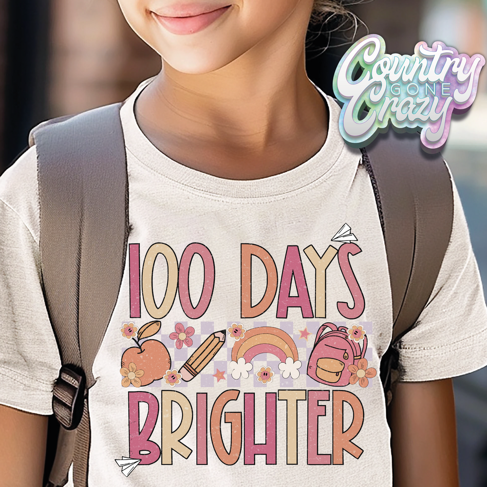 100 Days Brighter // T-Shirt-Country Gone Crazy-Country Gone Crazy