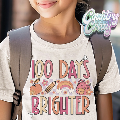 100 Days Brighter // T-Shirt-Country Gone Crazy-Country Gone Crazy
