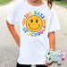 Happy 100 Days of School Smiley Face // T-Shirt-Country Gone Crazy-Country Gone Crazy