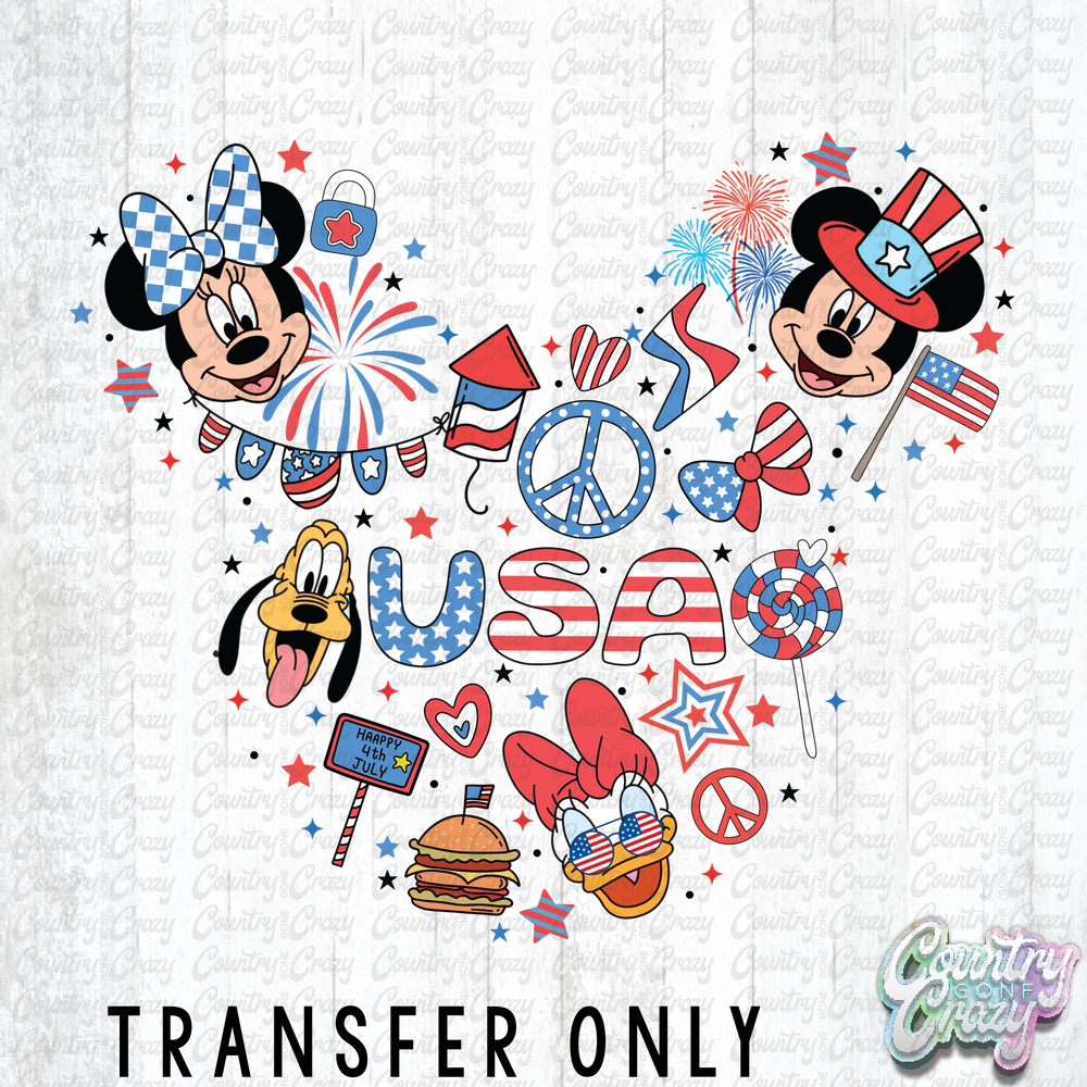 HT2381 •USA DISNEY-Country Gone Crazy-Country Gone Crazy