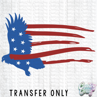 HT261 • American Eagle Flag-Country Gone Crazy-Country Gone Crazy