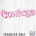 HT2646 | COWBOYS BARBIE-Country Gone Crazy-Country Gone Crazy
