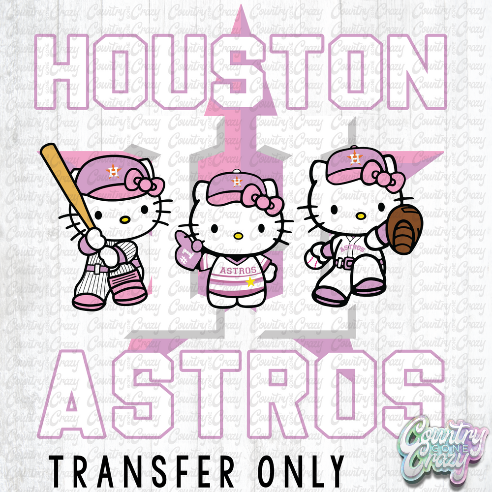 HT2601 • HELLO KITTY ASTROS — Country Gone Crazy