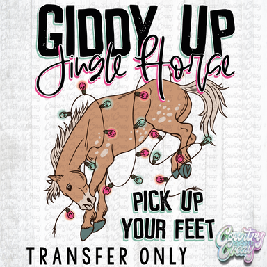 HT2961 • GIDDY UP JINGLE HORSE-Country Gone Crazy-Country Gone Crazy