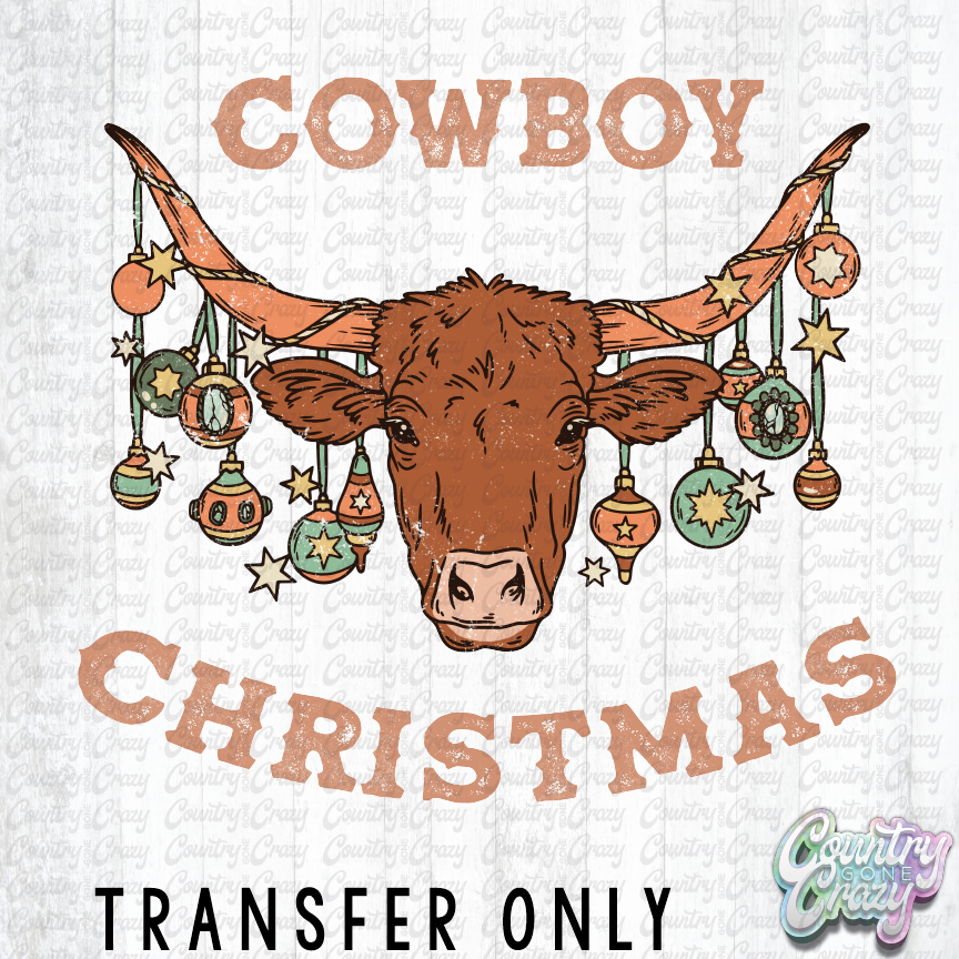 HT2968 • COWBOY CHRISTMAS-Country Gone Crazy-Country Gone Crazy