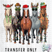 HT2970 • CHRISTMAS HORSES-Country Gone Crazy-Country Gone Crazy