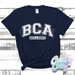 BAYTOWN CHRISTIAN ACADEMY BULLDOGS - DISTRESSED VARSITY - T-SHIRT-Country Gone Crazy-Country Gone Crazy