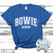 BOWIE BEARS - DISTRESSED VARSITY - T-SHIRT-Country Gone Crazy-Country Gone Crazy