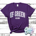 EF GREEN OWLS - DISTRESSED VARSITY - T-SHIRT-Country Gone Crazy-Country Gone Crazy