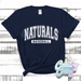 NATURALS BASEBALL - DISTRESSED VARSITY - T-SHIRT-Country Gone Crazy-Country Gone Crazy