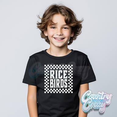 Ricebirds - Check N Roll - T-Shirt-Country Gone Crazy-Country Gone Crazy