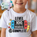LEVEL 100 DAYS OF SCHOOL COMPLETE // T-Shirt-Country Gone Crazy-Country Gone Crazy