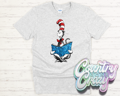 Dr. Seuss Faux Sequins - T-Shirt-Country Gone Crazy-Country Gone Crazy