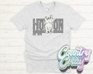 Horton Checkered - T-Shirt-Country Gone Crazy-Country Gone Crazy