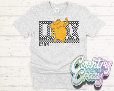 Lorax Checkered - T-Shirt-Country Gone Crazy-Country Gone Crazy
