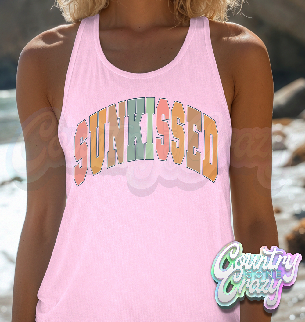 SUNKISSED // Ladies Fit Tank Top-Country Gone Crazy-Country Gone Crazy