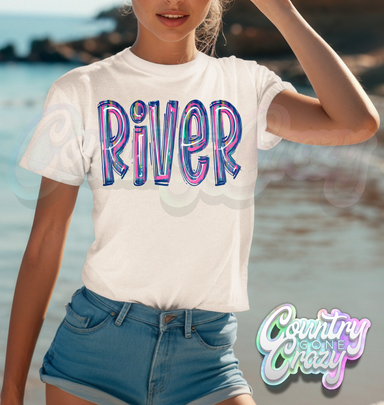 RIVER - T-SHIRT-Country Gone Crazy-Country Gone Crazy