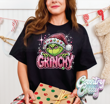 GRINCHY - T-SHIRT-Country Gone Crazy-Country Gone Crazy