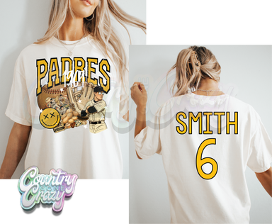 PADRES // T-SHIRT-Country Gone Crazy-Country Gone Crazy
